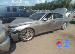 2014 BMW 750Ld xDrive Silver — WBAYF6100FD385061