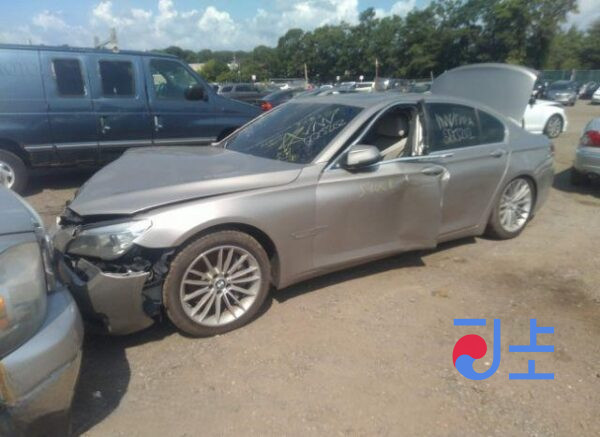 2014 BMW 750Ld xDrive Silver — WBAYF6100FD385061