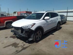 2016 Hyundai SantaFe White - KMHSW81UDGU663496
