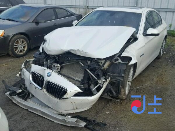 2014 BMW 5-Series 520d xDrive White — WBA5B910XED569969