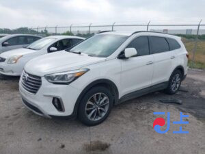 2017 Hyundai SantaFe White - KMHSW81UDJU773217