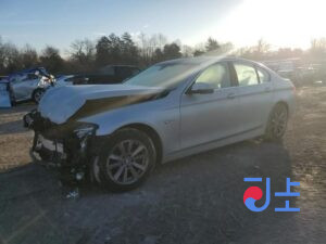 2014 BMW 5-Series 520d xDrive Silver — WBA5B9103ED567187