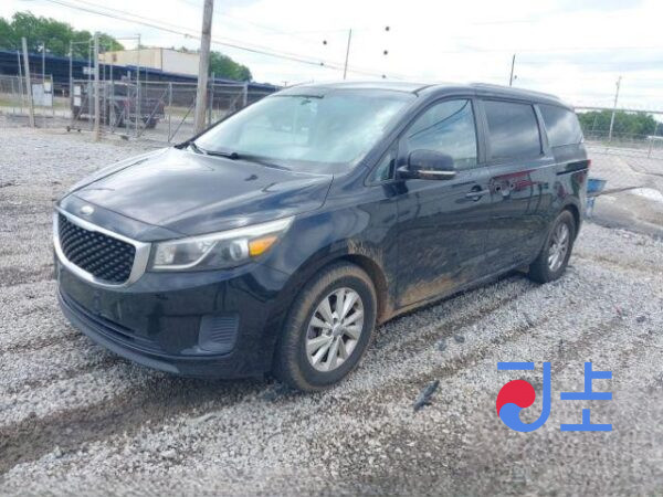 2015 Kia Carnival Black - KNAME81ABGS159914