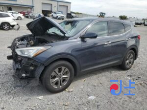 2016 Hyundai SantaFe Blue - KMHSW81UBGU648999