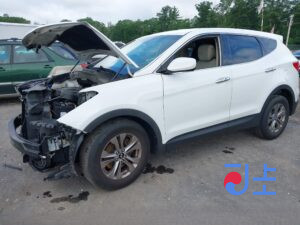 2016 Hyundai SantaFe White - KMHSW81UBGU663375