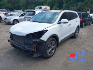 2015 Hyundai SantaFe White - KMHSW81UBFU518146