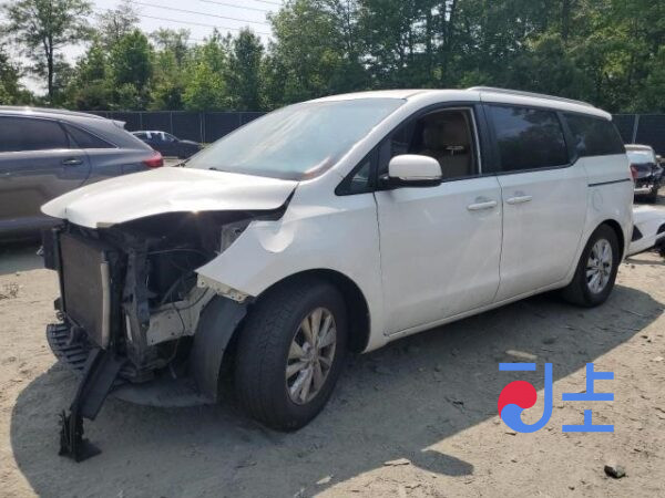 2014 Kia Carnival White - KNAME81ABFS033009