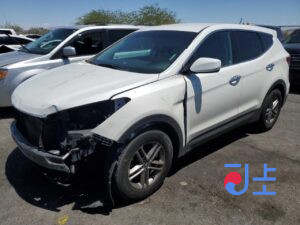 2018 Hyundai SantaFe White - KMHS581CBKU111006