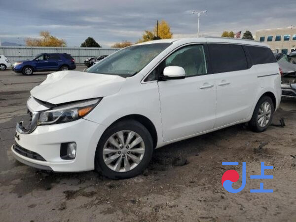 2015 Kia Carnival White - KNAMC81ABGS082133