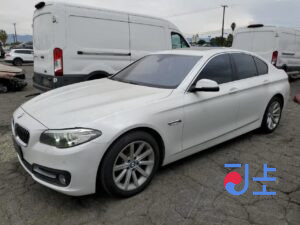2015 BMW 5-Series 520d xDrive White — WBA5E7107GG158395