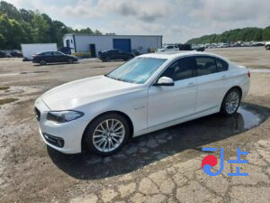 2014 BMW 5-Series 520d White — WBA5E5108FG057269