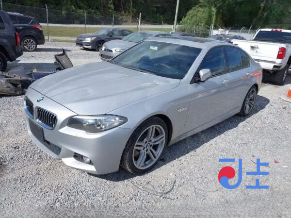 2014 BMW 5-Series 520d Silver — WBA5E5108FD674432