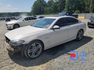2015 BMW 5-Series 520d xDrive White — WBA5E7107FG154684