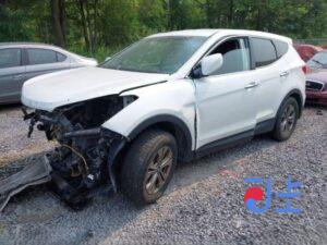 2016 Hyundai SantaFe White - KMHSW81UBGU699522
