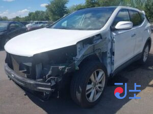 2015 Hyundai SantaFe White - KMHSW81UBFU509680
