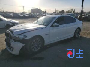 2015 BMW 5-Series 520d White — WBA5R5105FG060887