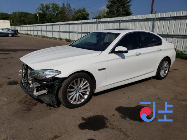 2014 BMW 5-Series 520d xDrive White — WBA5E7104FGK09706