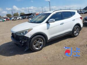 2018 Hyundai SantaFe White - KMHS581BBKU072587