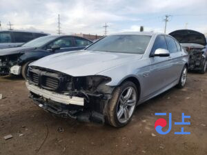 2014 BMW 5-Series 520d xDrive Silver — WBA5B9101ED569939