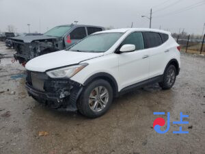 2015 Hyundai SantaFe White - KMHSW81UBGU592634
