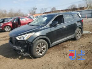 2016 Hyundai SantaFe Black - KMHSW81UDGU670878