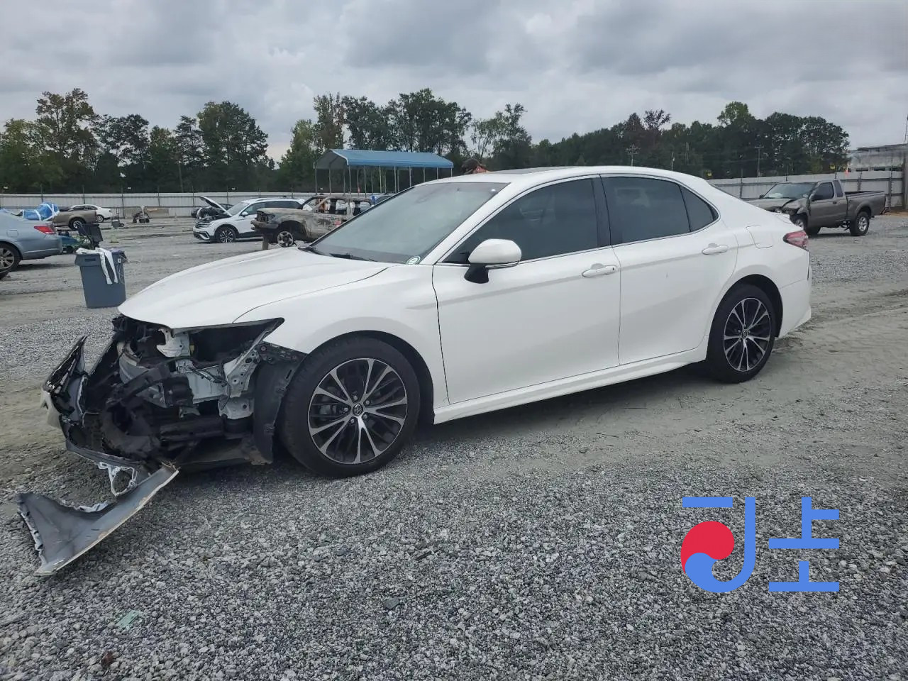 2018 Toyota Camry Hybrid White — JTNB21HK9J3004963