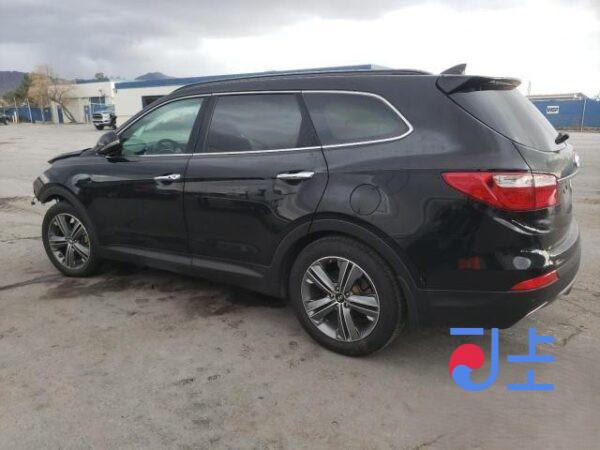 2016 Hyundai SantaFe Black - KMHSW81UDGU670955 - Image 3