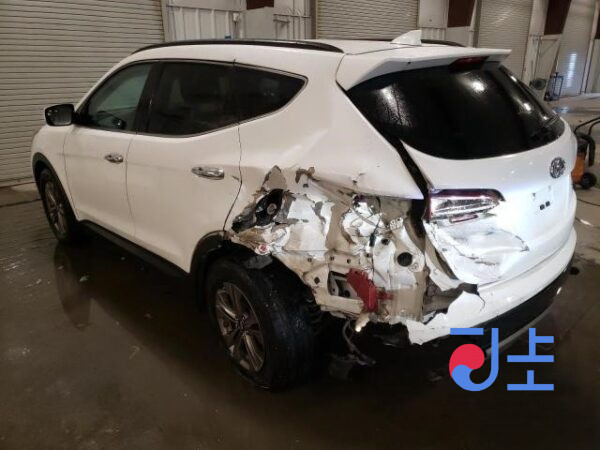 2016 Hyundai Santa Fe White - KMHSW81XDHU727247 - Image 3