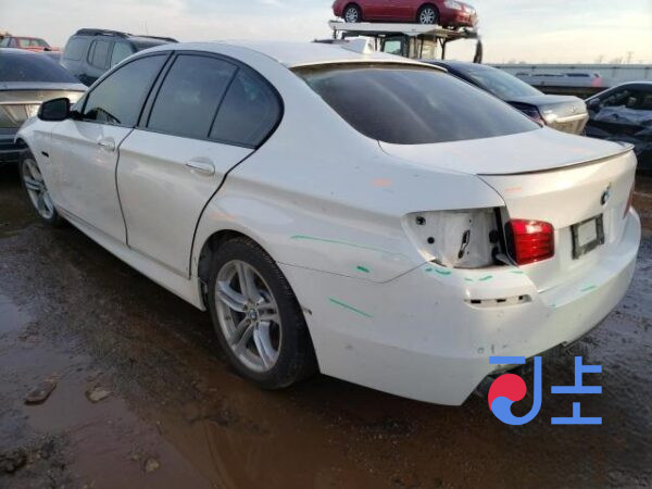 2015 BMW 5-Series 520d White — WBA5E5105GG070210 - Image 3
