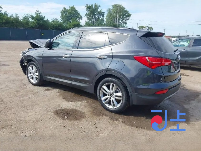 2015 Hyundai SantaFe Gray - KMHSW81XDGU564676 - Image 3