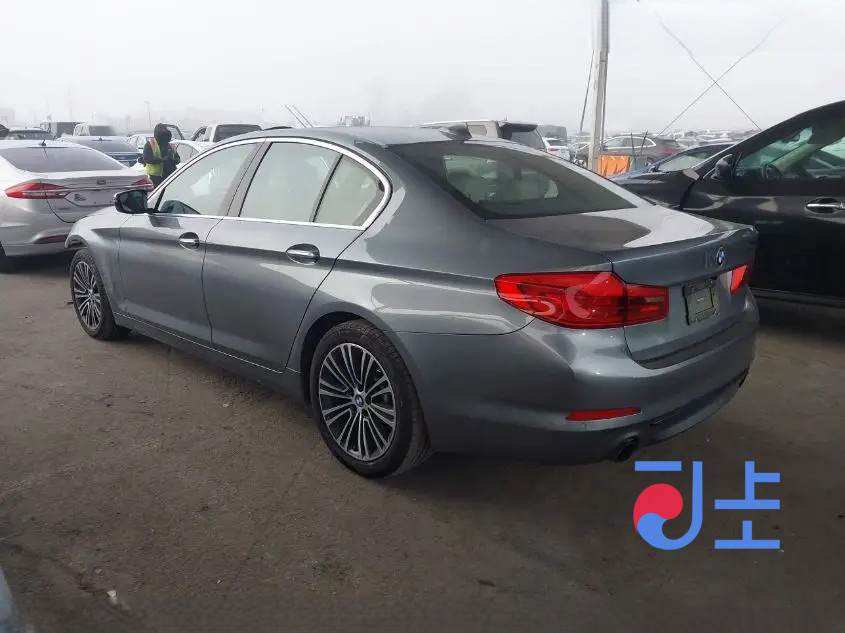 2018 BMW 5-Series 520d Gray — WBAJC3101JDB28334 - Image 3
