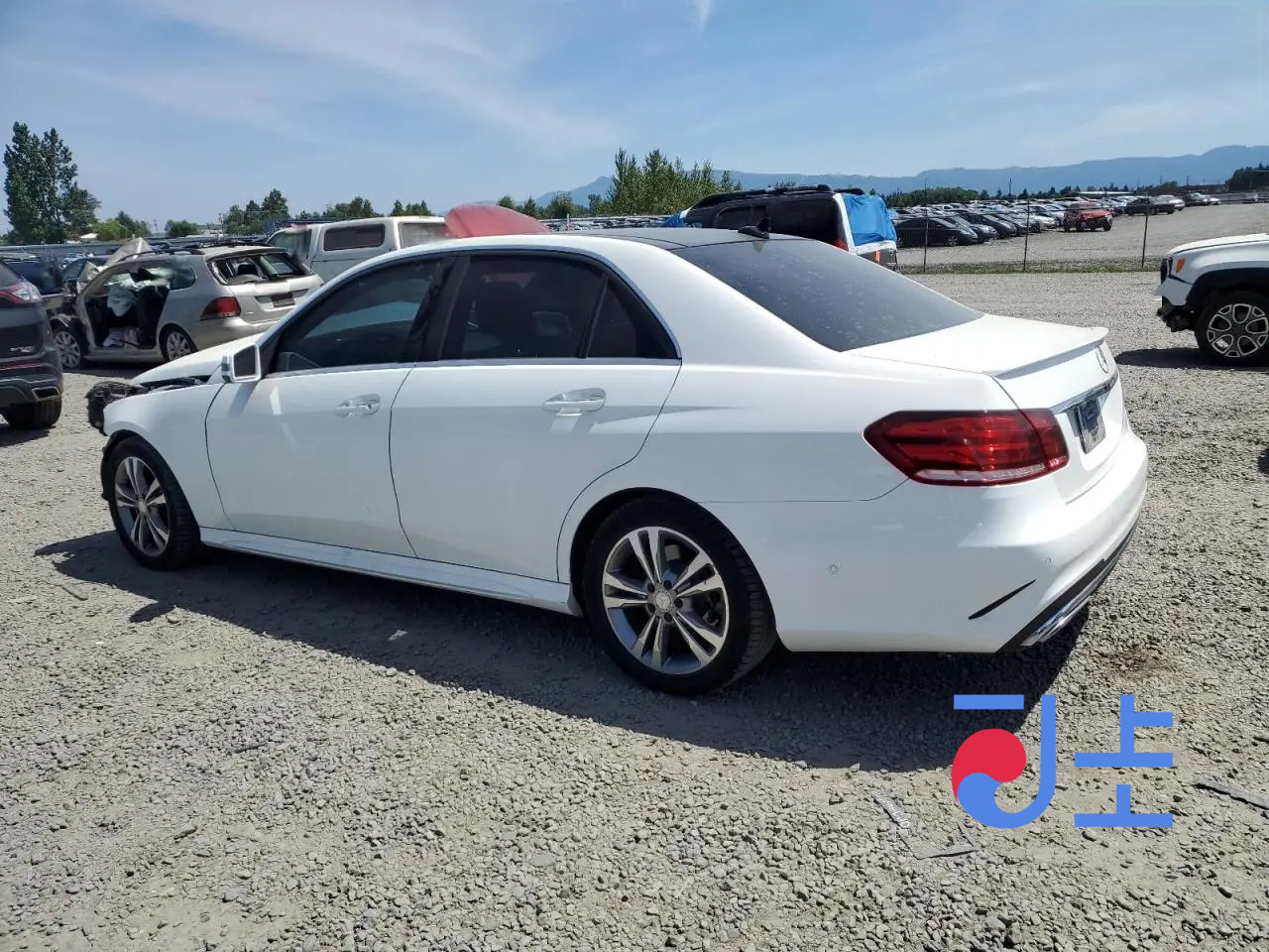 2014 Mercedes-Benz E300 White — WDDHF5FB9FB123533 - Image 3