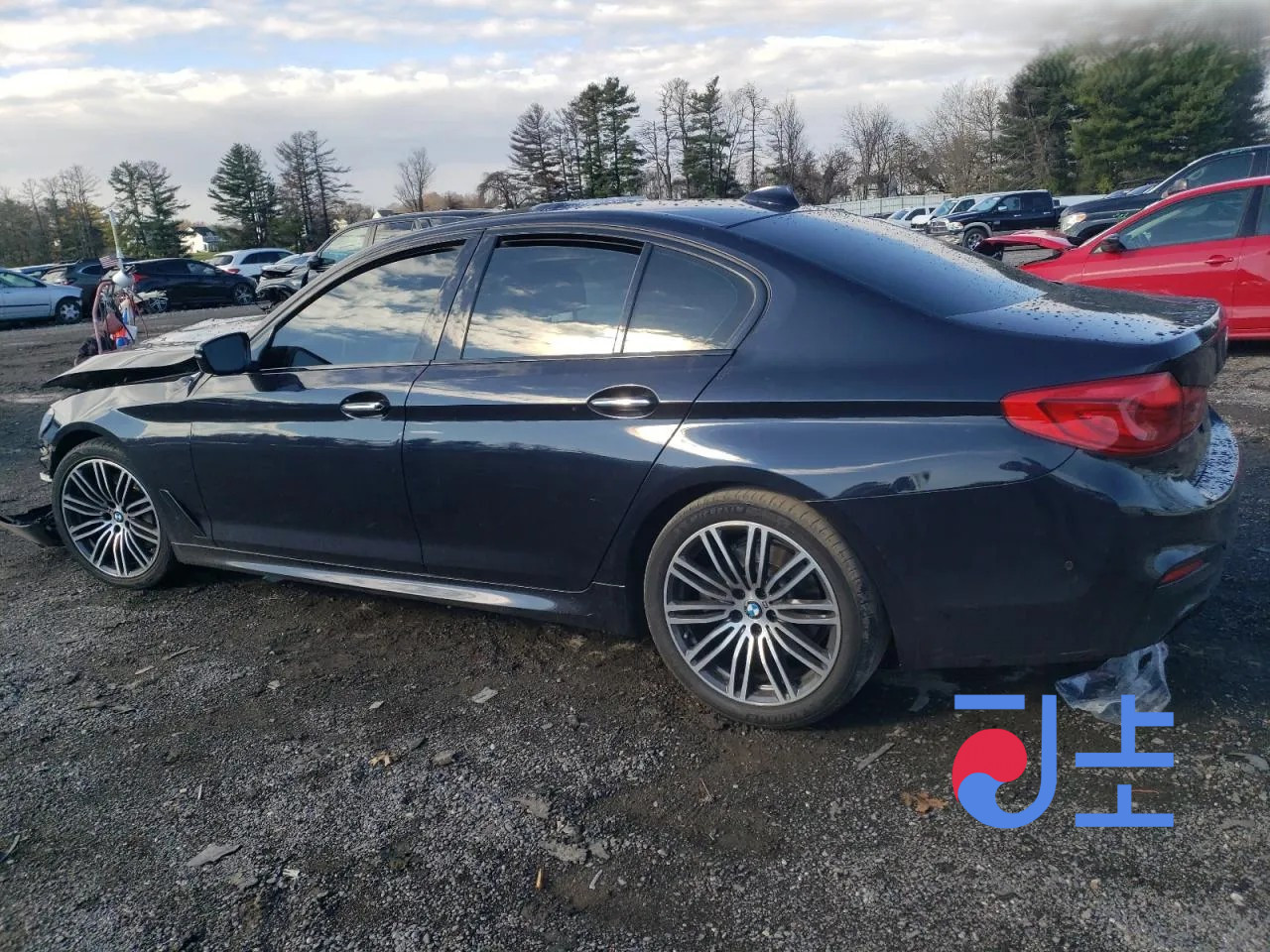 2017 BMW 5-Series 520d Dark Blue — WBAJC3104JG996422 - Image 3