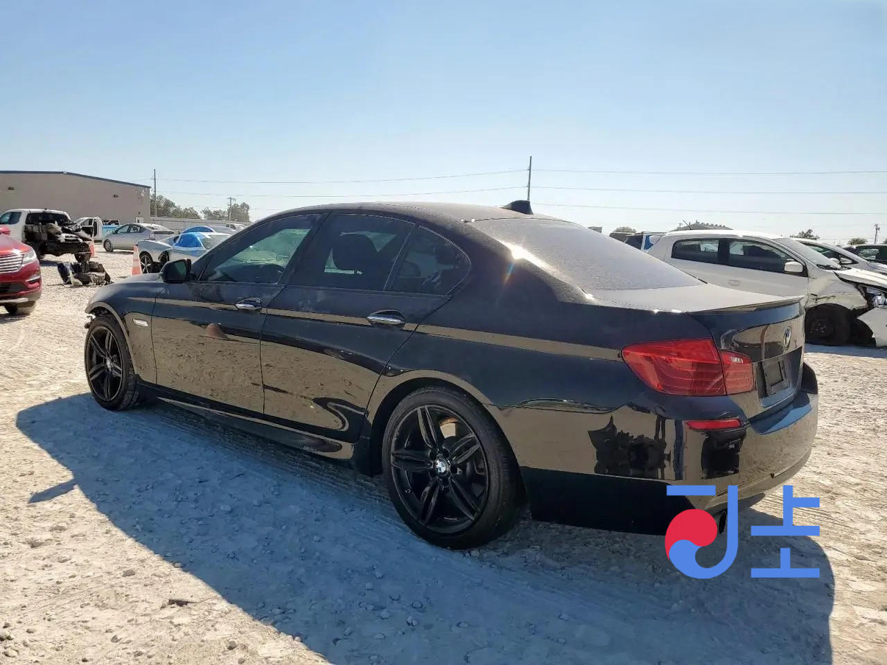 2014 BMW 5-Series 520d Black — WBA5C3106ED877800 - Image 3