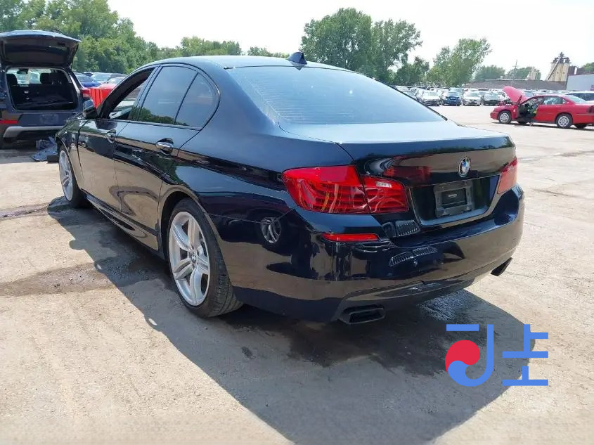 2015 BMW 5-Series 520d xDrive Black — WBA5E7100FG154459 - Image 3