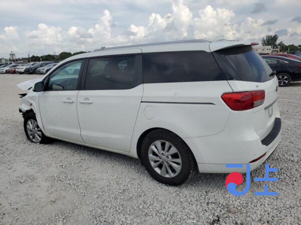 2015 Kia Carnival White - KNAMC81ABGS135707 - Image 3