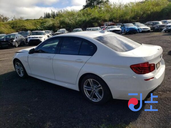 2015 BMW 5-Series 520d White — WBA5E5105GG068442 - Image 3