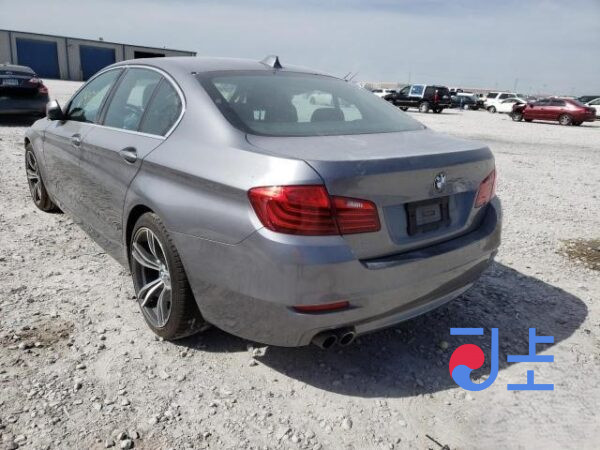2014 BMW 528i Gray — WBA5A5108ED013980 - Image 3