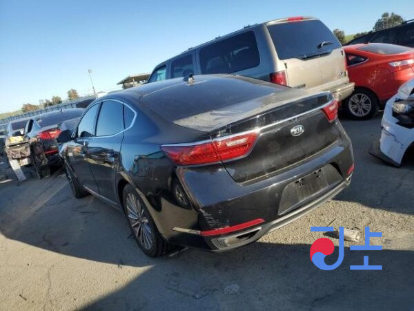 2017 Kia K7 Black - KNALB41GBHA002962 - Image 3