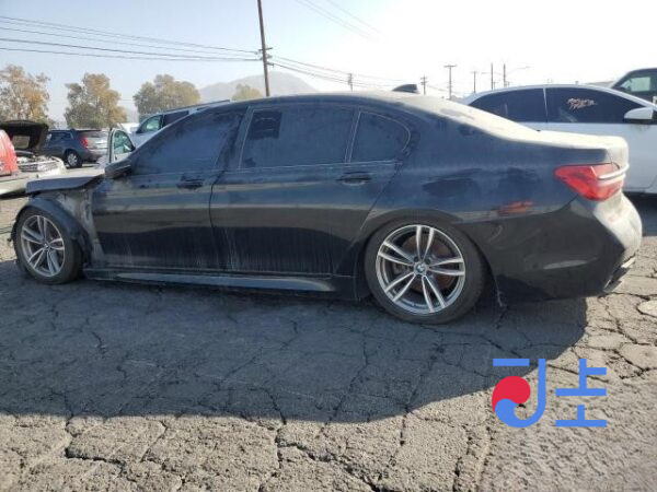 2016 BMW 740Ld Black — WBA7G8103GG677680 - Image 3