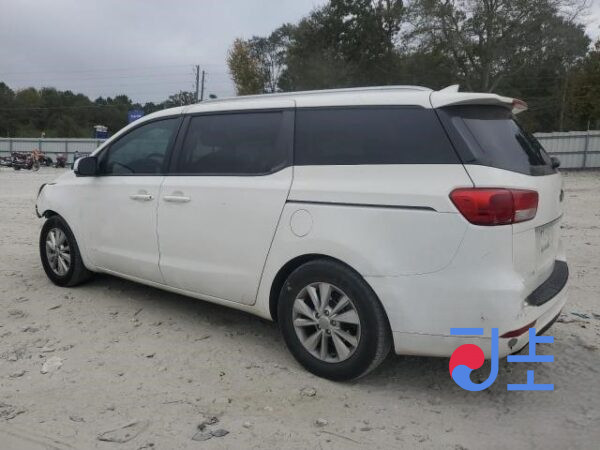 2016 Kia Carnival White - KNAME81ABGS219722 - Image 3