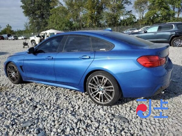 2017 BMW 430i Coupe Blue — WBA4W3108JAA48227 - Image 3