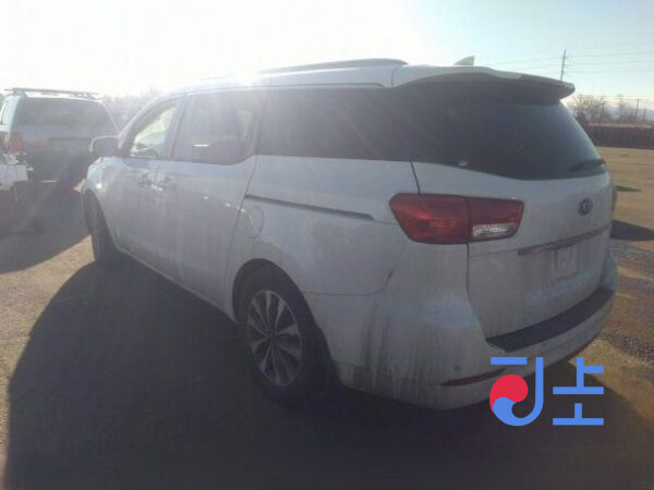 2014 Kia Carnival White - KNAMC81ABFS050797 - Image 3