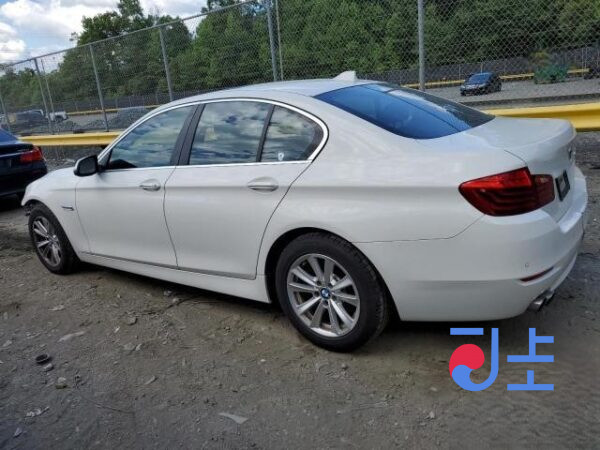 2014 BMW 5-Series 520d White — WBA5E5105FG055074 - Image 3