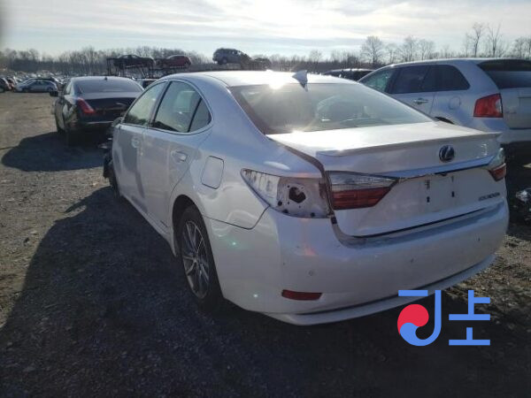 2016 Lexus ES300H White — JTHBK1GG5G2244381 - Image 3