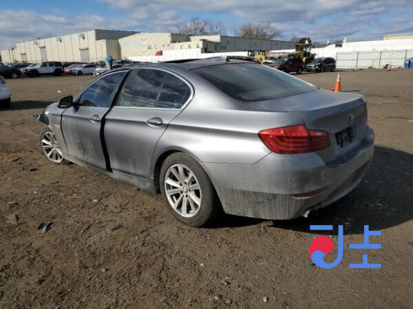2014 BMW 5-Series 520d Gray — WBA5E5108FG056316 - Image 3