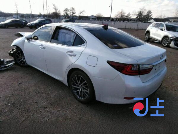 2017 Lexus ES300H White — JTHBW1GG3H2166110 - Image 3