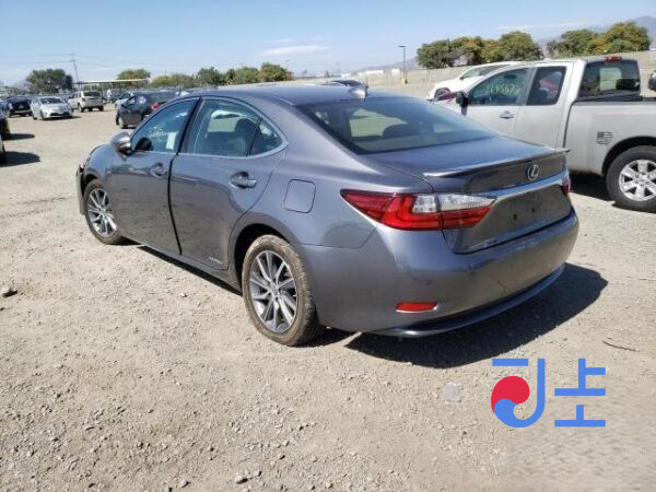 2016 Lexus ES300H Gray — JTHBW1GG3H2143409 - Image 3