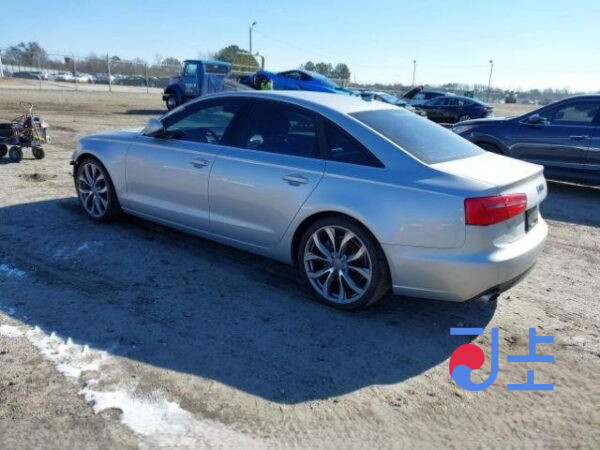 2014 Audi A6 Silver— WAUZZZ4G6FN020710 - Image 3