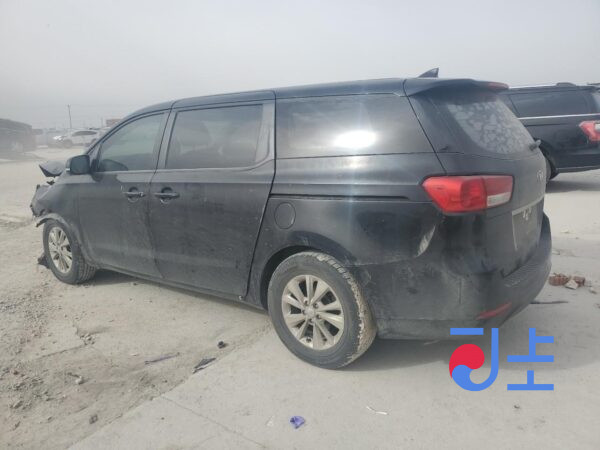 2014 Kia Carnival Black - KNAMB81ABFS040321 - Image 3